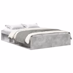 vidaXL Giroletto Grigio Cemento 140x190 cm - Vista aggiuntiva 2