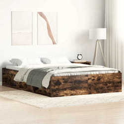 vidaXL Giroletto Rovere Fumo 90x190 cm