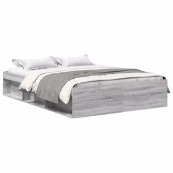 vidaXL Giroletto Grigio Sonoma 140x190 cm - Vista aggiuntiva 2