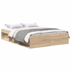 vidaXL Giroletto Rovere Sonoma 135x190 cm Double - Vista aggiuntiva 2