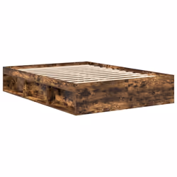 vidaXL Giroletto Rovere Fumo 135x190 cm Double - Vista aggiuntiva 3