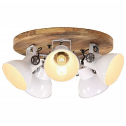Lampada da Soffitto 25 w Bianca 50x50x25 cm E27 Vidaxl