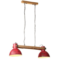 Vidaxl - Lampada Pensile 25 w Rosso Anticato 85x28x109 cm E27 997723