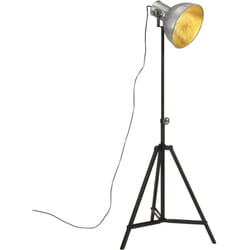 Vidaxl - Lampada da Terra 25 w Argento Vintage 61x61x90-150 cm E27 582170