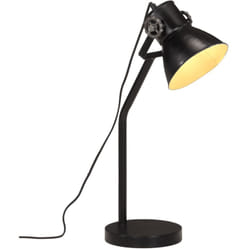 Lampada da Scrivania 25 w Nera 17x17x60 cm E27 Vidaxl