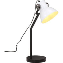 Lampada da Scrivania 25 W Bianca 17x17x60 cm E27 vidaXL314846