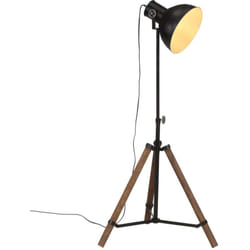 Vidaxl - Lampada da Terra 25 w Nera 75x75x90-150 cm E27 371938