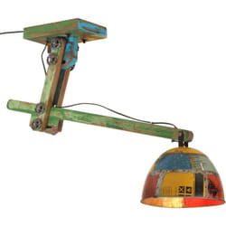 Lampada da Soffitto 25 w Multicolore 105x30x65-108cm E27 Vidaxl