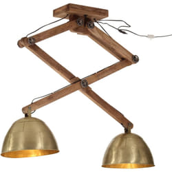 Lampada a Soffitto 25 W Ottone Anticato 29x18x85 cm E27 vidaXL710877