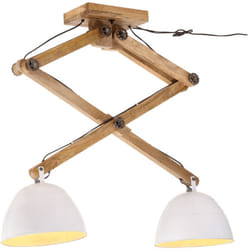 Lampada da Soffitto 25 w Bianca 29x18x85 cm E27 Vidaxl 159685