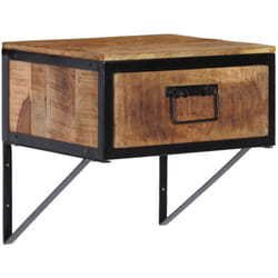 Vidaxl - Comodino 40x35x40 cm in Legno Massello di Mango