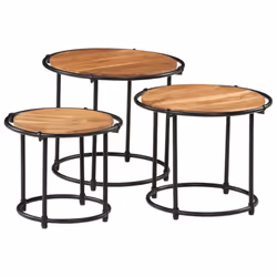 VidaXL 358931, 550 x 550 x 460 mm, 500 x 410 x 410 mm, 420 x 420 x 350 mm, 1 pz