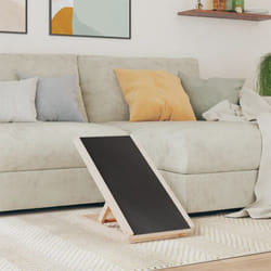 Vidaxl - Rampa per Cani Grigia 70x35 cm in Legno Massello di Abete