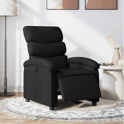 Poltrona Elettrica Reclinabile Nera in Tessutocod mxl 108877