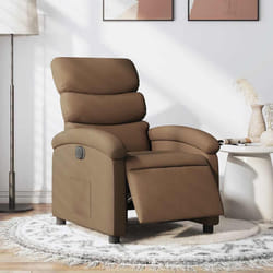 Poltrona Elettrica Reclinabile Marrone in Tessutocod mxl 132848