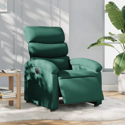 Poltrona Elettrica Reclinabile Verde Scuro in Tessutocod mxl 93116