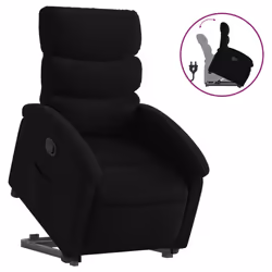 VidaXL 3203980, Tessuto, Nero, Schiuma, 110 kg, 700 mm, 920 mm