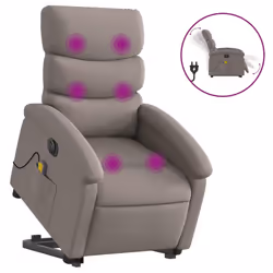 VidaXL 3204010, Tessuto, Grigio talpa, Schiuma, 110 kg, 700 mm, 920 mm