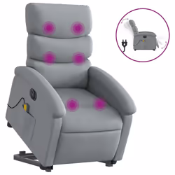 VidaXL 3204014, Tessuto, Grigio, Schiuma, 110 kg, 700 mm, 920 mm
