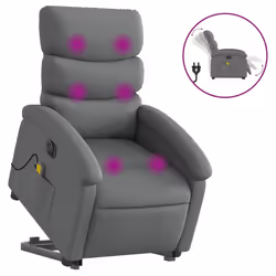 VidaXL 3204015, Tessuto, Grigio, Schiuma, 110 kg, 700 mm, 920 mm