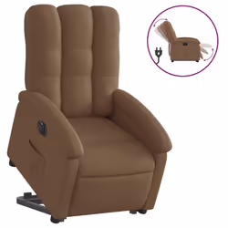 VidaXL 3204096, Tessuto, Marrone, Schiuma, 110 kg, 700 mm, 930 mm