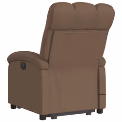 VidaXL 3204108 sedia massaggiante elettrica Marrone Tessuto - Vista aggiuntiva 5