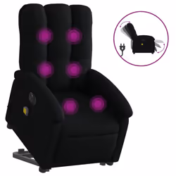 VidaXL 3204130, Tessuto, Nero, Schiuma, 110 kg, 700 mm, 930 mm