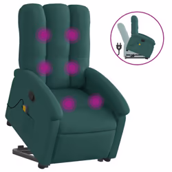 VidaXL 3204134, Tessuto, Verde, Schiuma, 110 kg, 700 mm, 930 mm