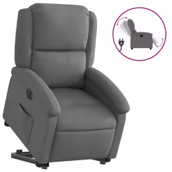 VidaXL 3204189, Tessuto, Grigio, Schiuma, 110 kg, 710 mm, 865 mm