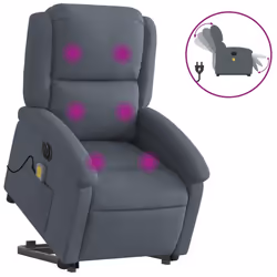 VidaXL 3204334, Velluto, Grigio, Schiuma, 110 kg, 710 mm, 865 mm