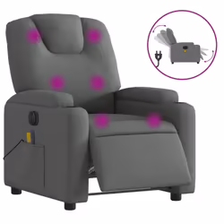 VidaXL 3204357, Tessuto, Grigio, Schiuma, 110 kg, 740 mm, 880 mm