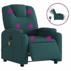 VidaXL 3204362, Tessuto, Verde, Schiuma, 110 kg, 740 mm, 880 mm