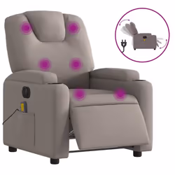 VidaXL 3204364, Tessuto, Grigio talpa, Schiuma, 110 kg, 740 mm, 880 mm