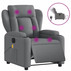 VidaXL 3204471, Tessuto, Grigio, Schiuma, 110 kg, 770 mm, 945 mm