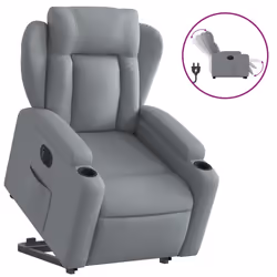 VidaXL 3204506, Tessuto, Grigio, Schiuma, 110 kg, 770 mm, 945 mm
