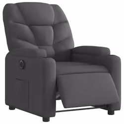 Poltrona Elettrica Reclinabile Grigio Scuro in Tessutocod mxl 108981 - Vista aggiuntiva 3