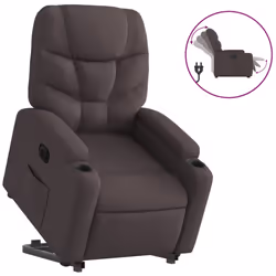 VidaXL 3204637, Tessuto, Marrone, Schiuma, 110 kg, 740 mm, 890 mm