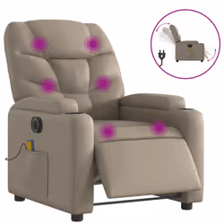 VidaXL 3204657, Ecopelle, Cappuccino, Schiuma, 110 kg, 740 mm, 890 mm