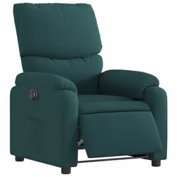 Poltrona Elettrica Reclinabile Verde Scuro in Tessutocod mxl 133224 - Vista aggiuntiva 3