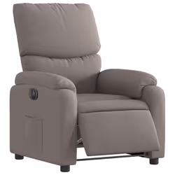 Poltrona Elettrica Reclinabile Tortora in Tessutocod mxl 109250 - Vista aggiuntiva 3