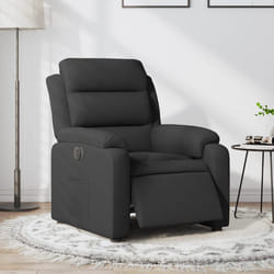 Poltrona Elettrica Reclinabile Nera in Tessutocod mxl 84881