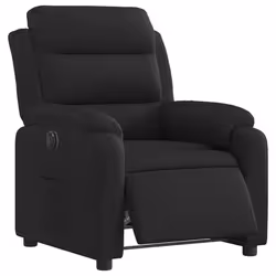 Poltrona Elettrica Reclinabile Nera in Tessutocod mxl 84881 - Vista aggiuntiva 3
