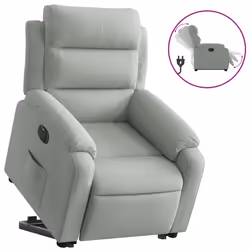 VidaXL 3205114, Velluto, Grigio, Schiuma, 110 kg, 750 mm, 925 mm