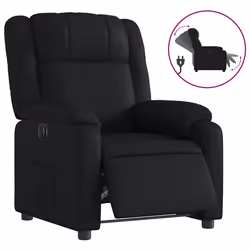 Poltrona Reclinabile Elettrica Nera in Similpellecod mxl 84906 - Vista aggiuntiva 2