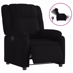 Poltrona Elettrica Reclinabile Nera in Tessutocod mxl 109080 - Vista aggiuntiva 2