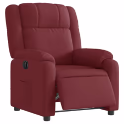 Poltrona Elettrica Reclinabile Rosso Vino in Tessutocod mxl 85119 - Vista aggiuntiva 3