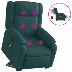 VidaXL 3205244, Tessuto, Verde, Schiuma, 110 kg, 770 mm, 950 mm