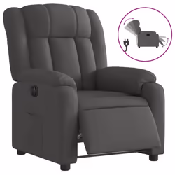 Poltrona Elettrica Reclinabile Grigio Scuro in Tessutocod mxl 84918 - Vista aggiuntiva 2