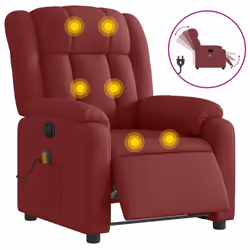 VidaXL 3205307, Tessuto, Rosso, Schiuma, 110 kg, 780 mm, 920 mm