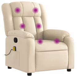 VidaXL 3205313, Tessuto, Crema, Schiuma, 110 kg, 780 mm, 920 mm